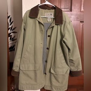 LL Bean barn coat